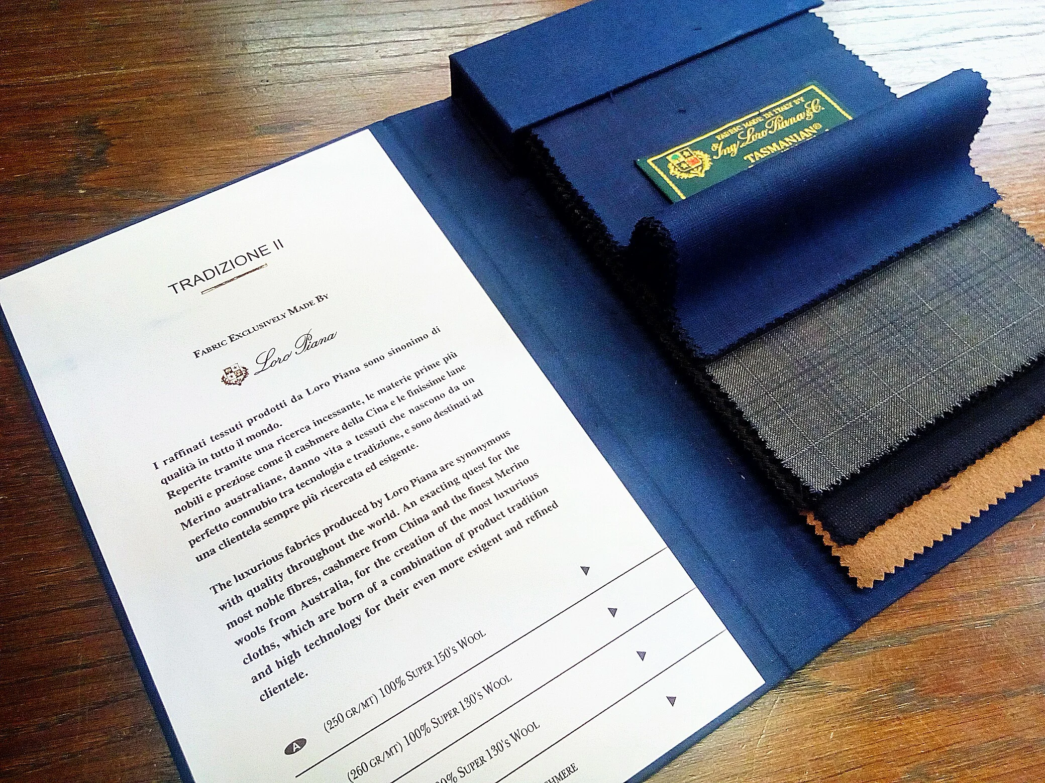 Loro Piana Suit Fabrics | Blog — Colmore Tailors
